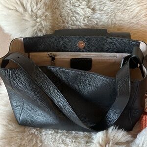 Dorse In Pelle Leather Shoulder Bag